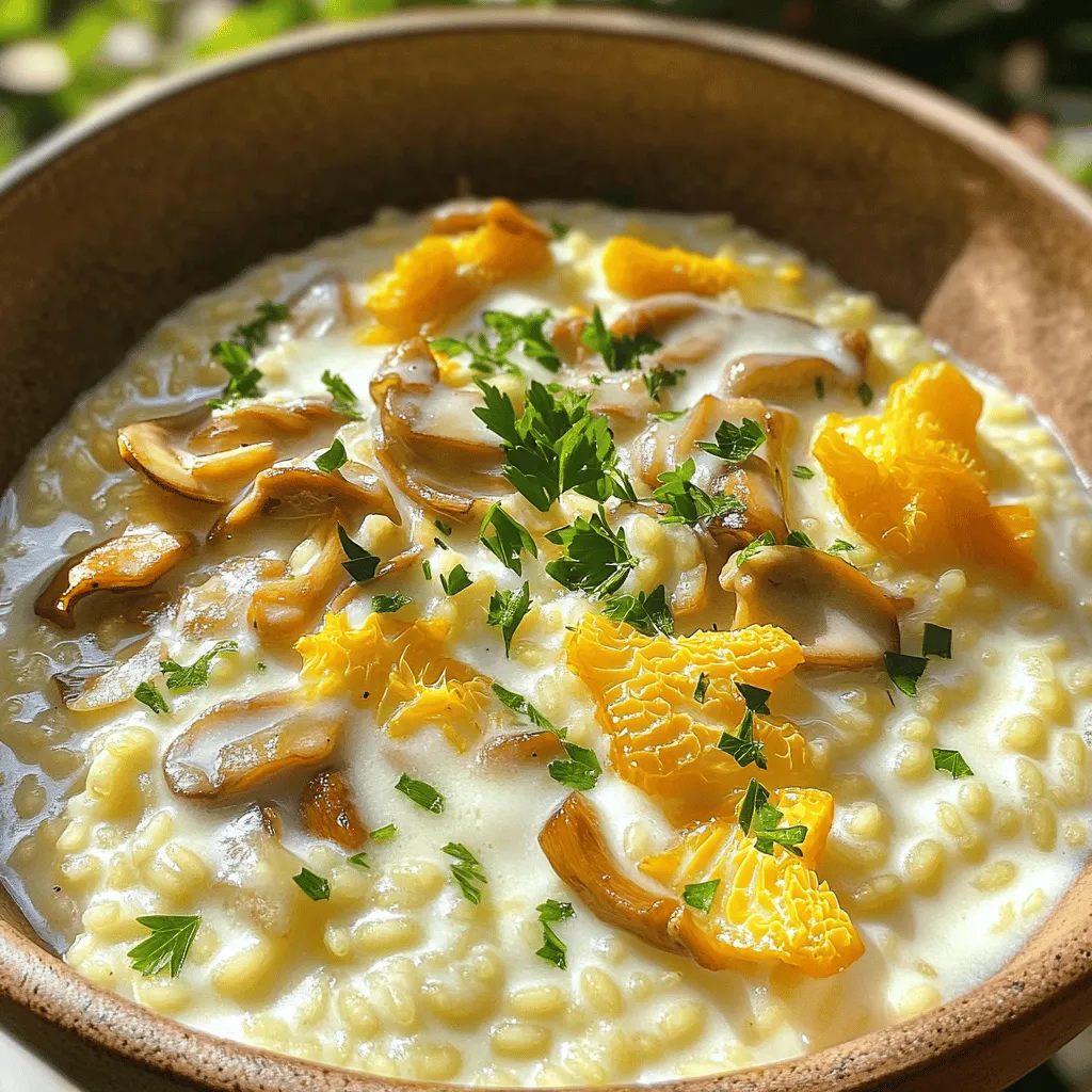 Creamy Mushroom Risotto Flavorful and Easy Recipe