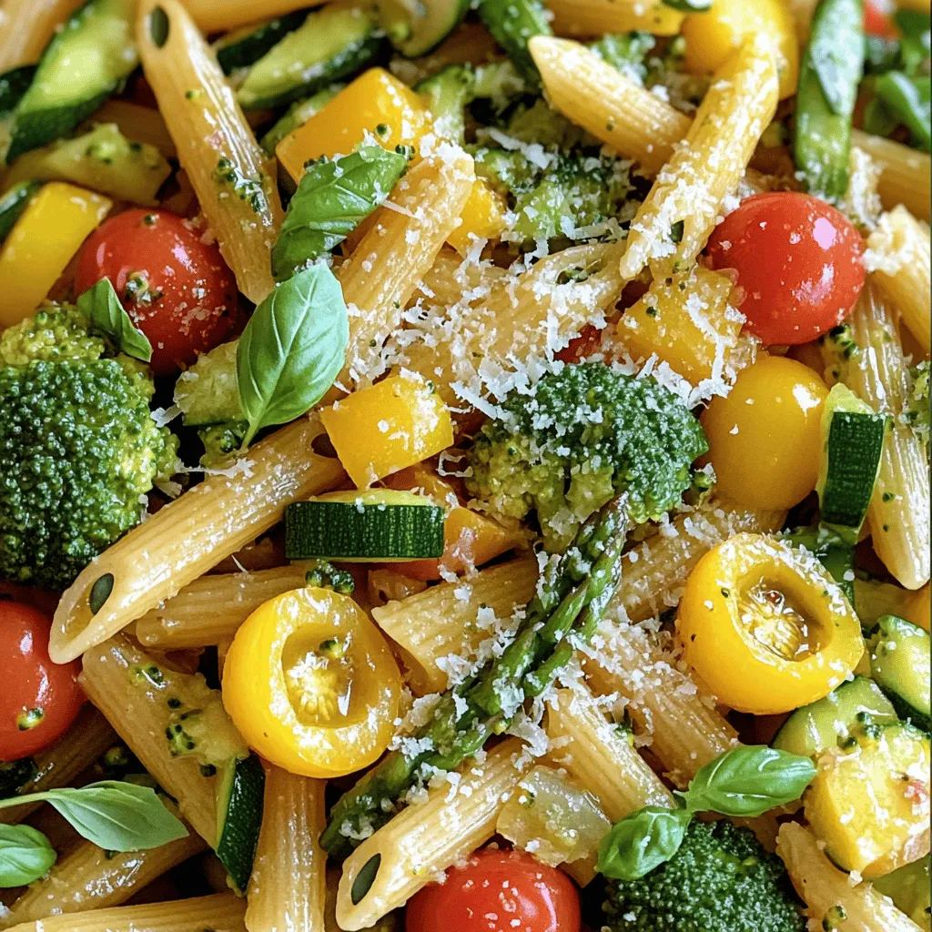 Pasta Primavera Delightful and Fresh Weeknight Meal
