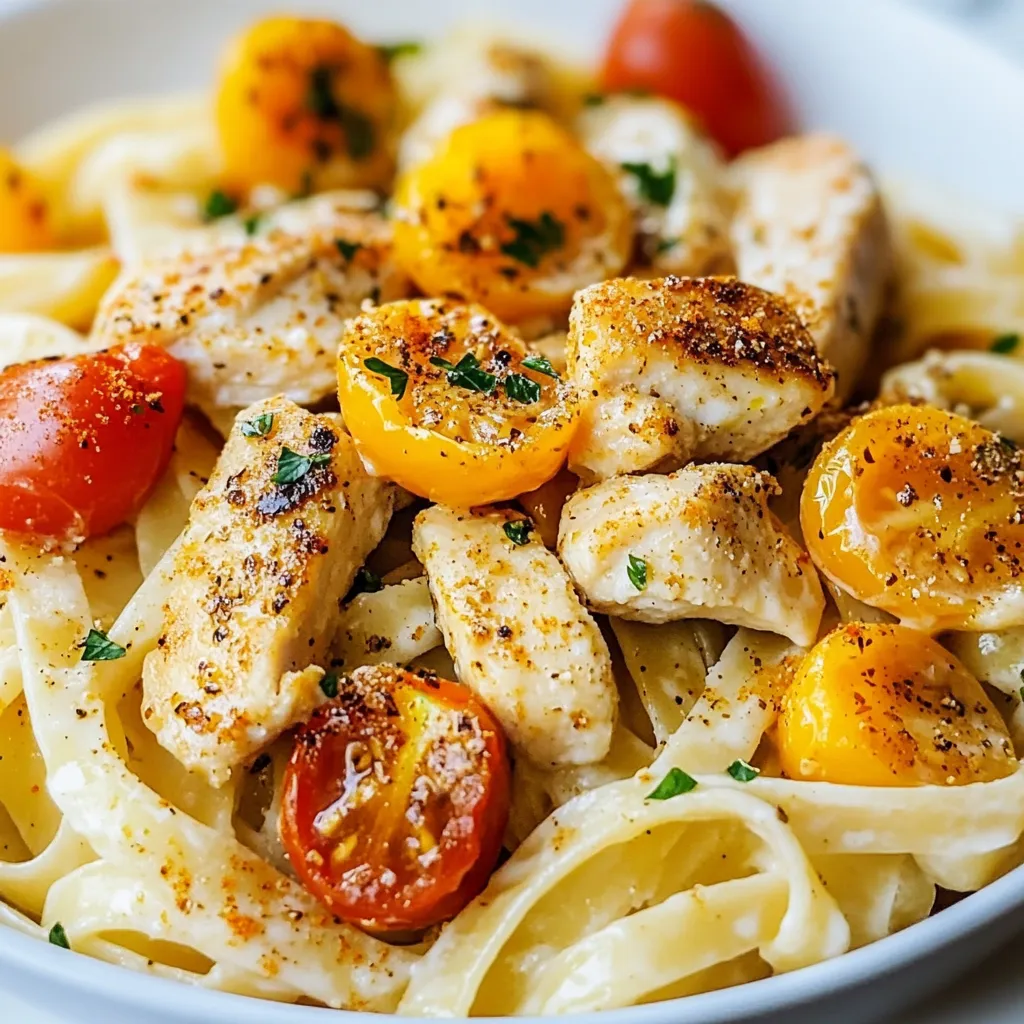 Five-Ingredient Creamy Cajun Chicken Pasta Delight