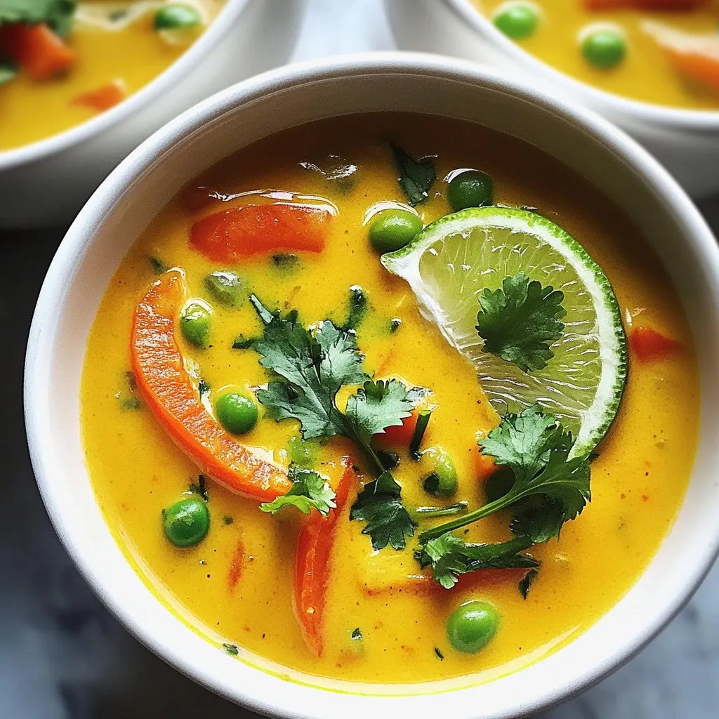 Addictive Coconut Curry Soup Flavorful and Easy Meal