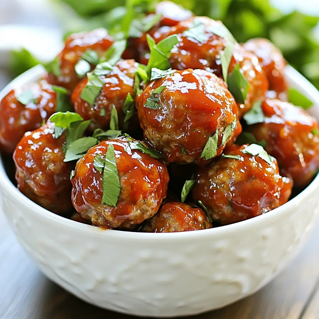 Game Day Crockpot Meatballs Easy and Flavorful Treat