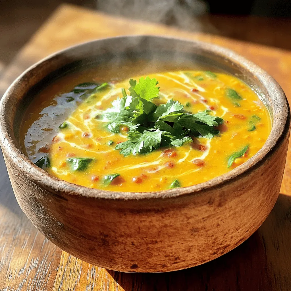 Coconut Curry Lentil Soup Nourishing and Simple Recipe