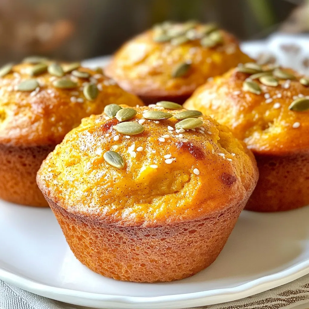 Bakery-Style Pumpkin Spice Muffins Tasty Fall Treat