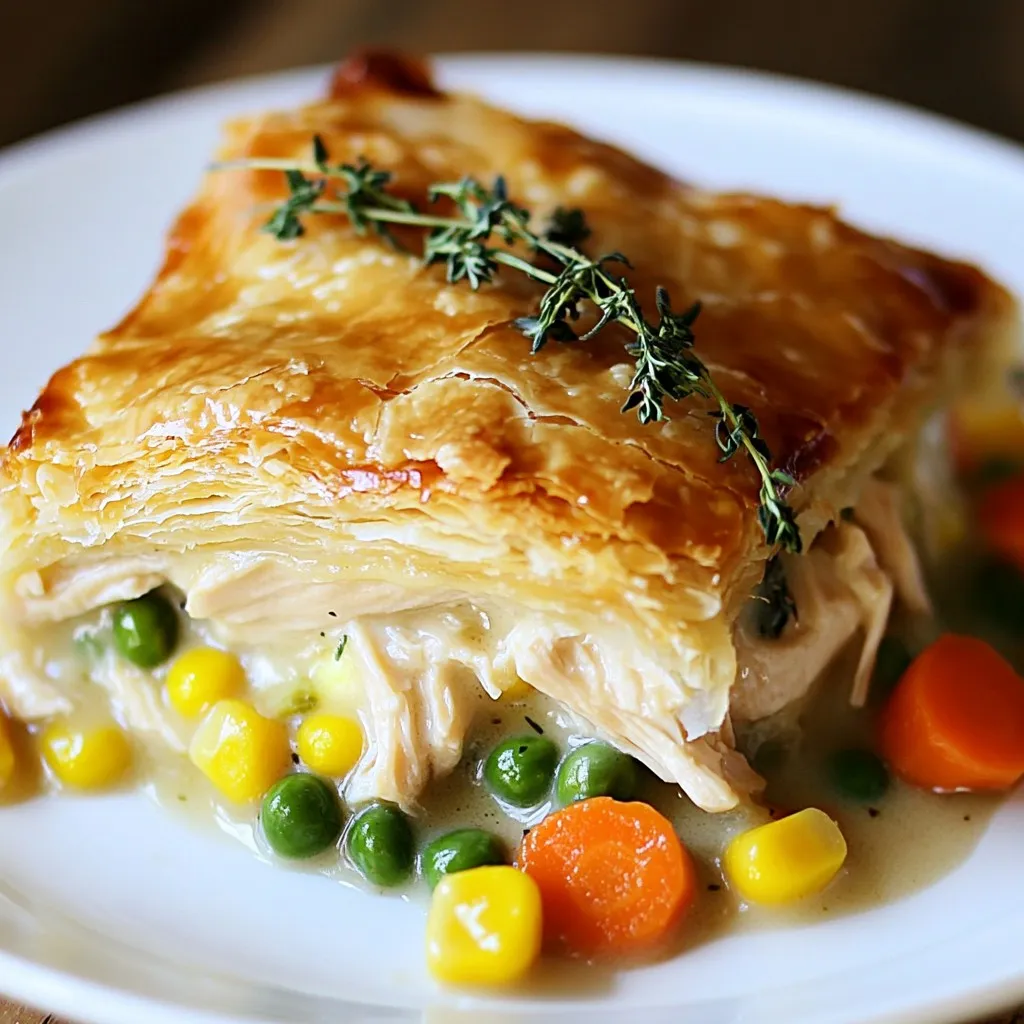 Homestyle Chicken Pot Pie Simple Comfort Dish