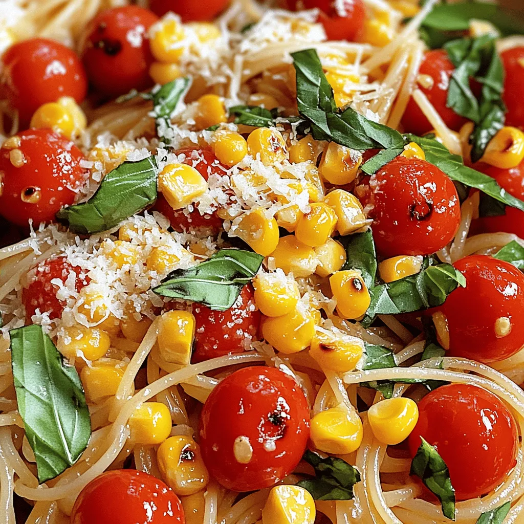 Charred Corn Tomato Pasta Flavorful and Easy Recipe