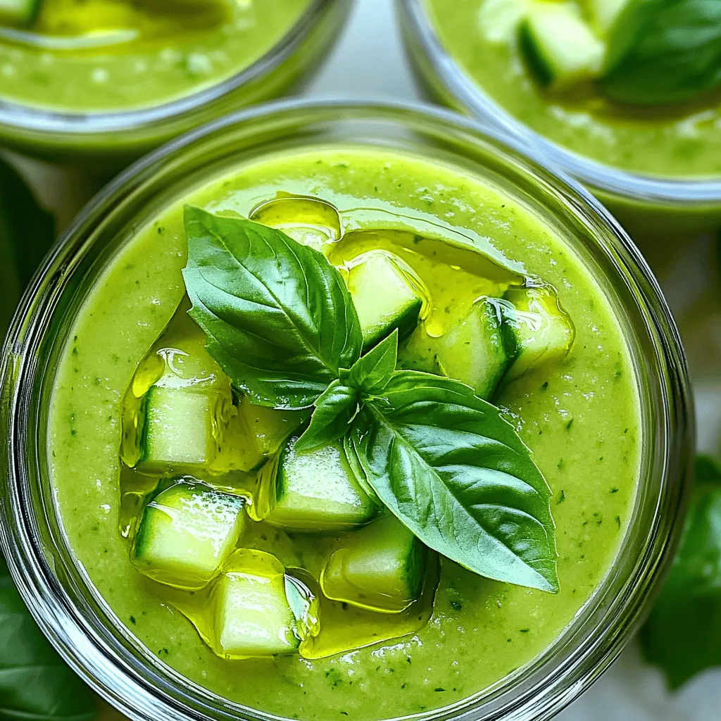 Quick Cucumber Gazpacho Refreshing Summer Delight