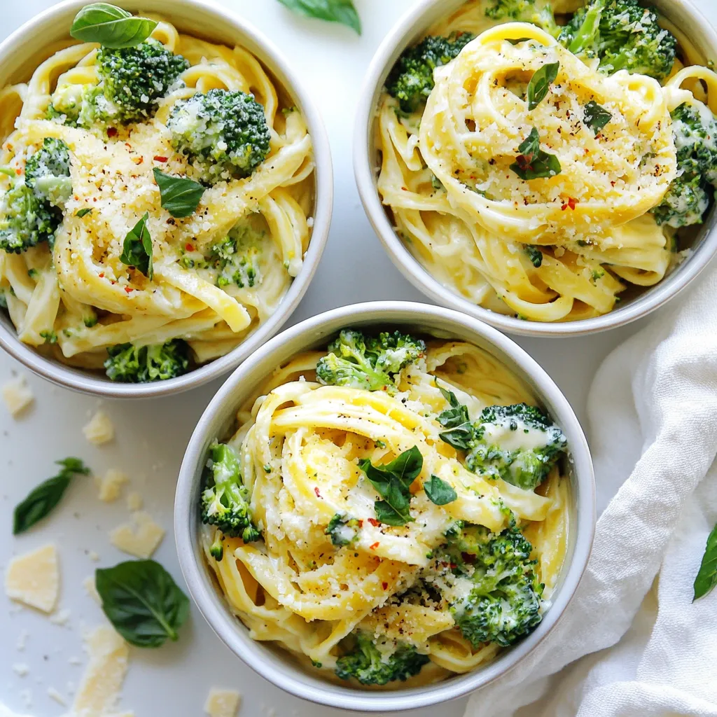One-Pot Creamy Broccoli Pasta Easy and Flavorful Meal