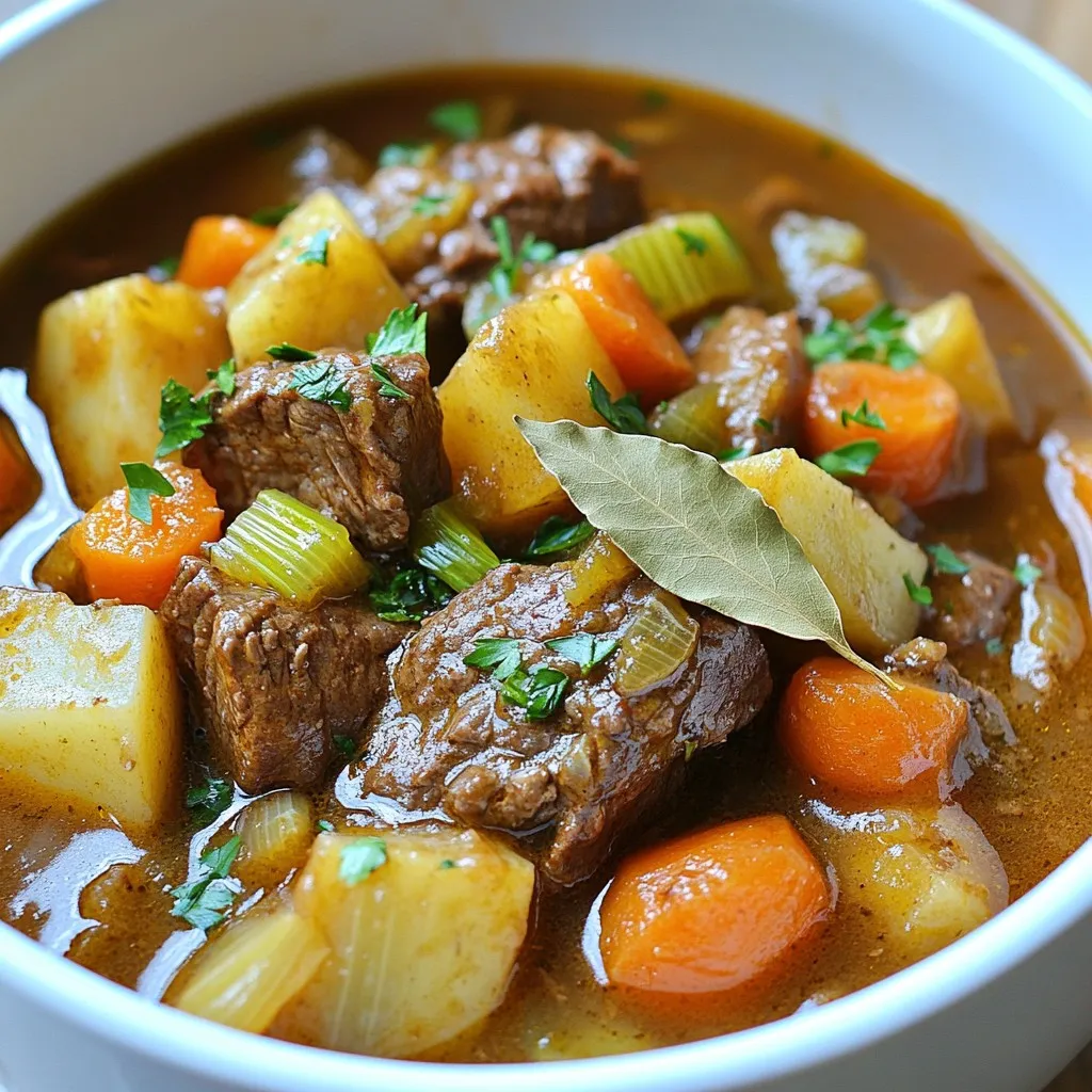 Slow Cooker Beef Stew Comforting and Hearty Meal