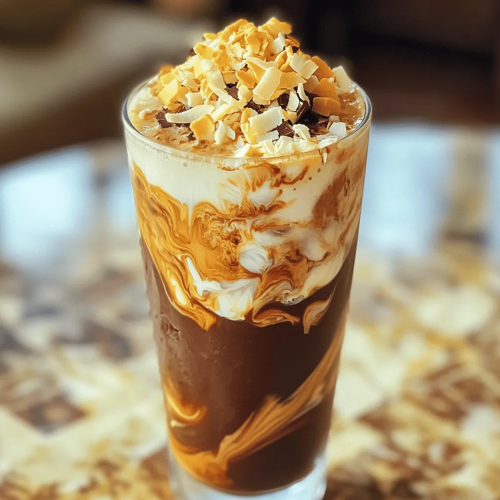 Mocha Coconut Cold Drip Tonic Flavorful and Refreshing