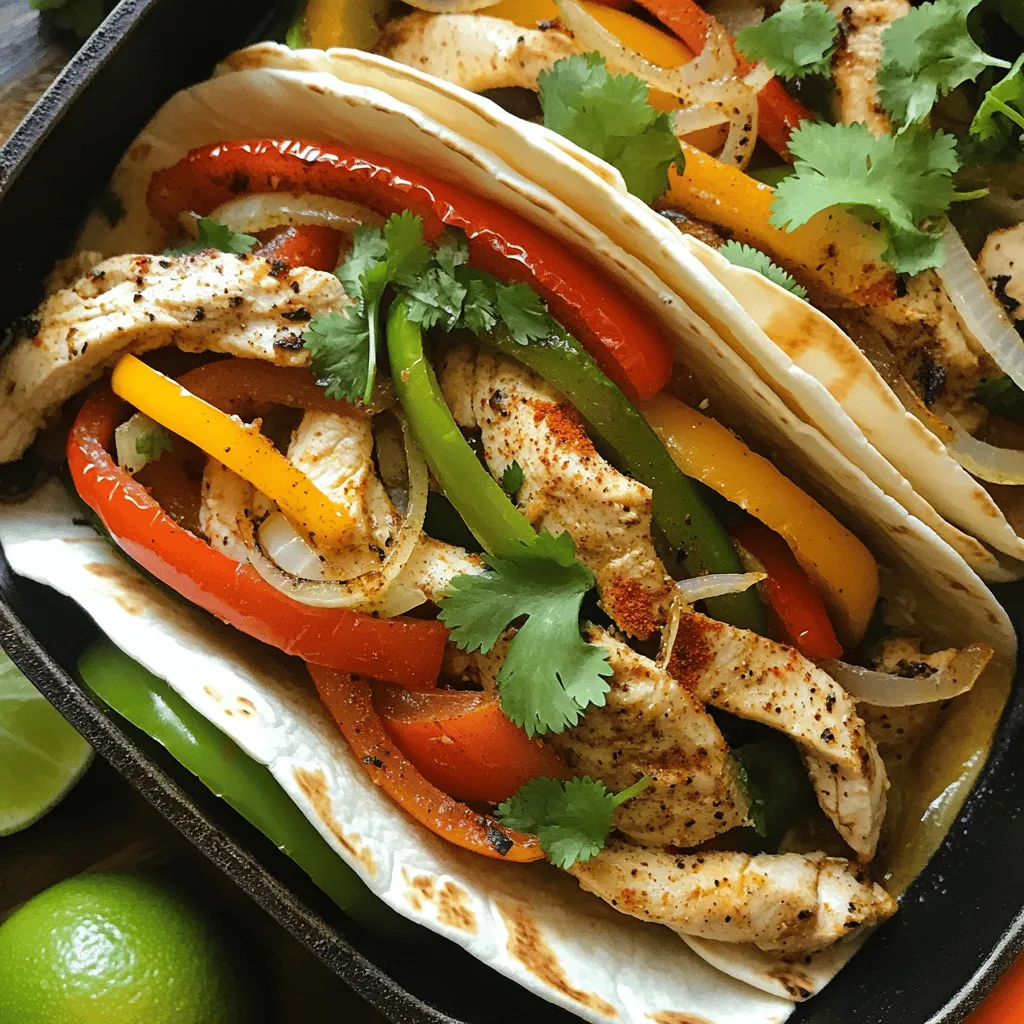 Easy Chicken Fajitas Quick and Tasty Family Meal