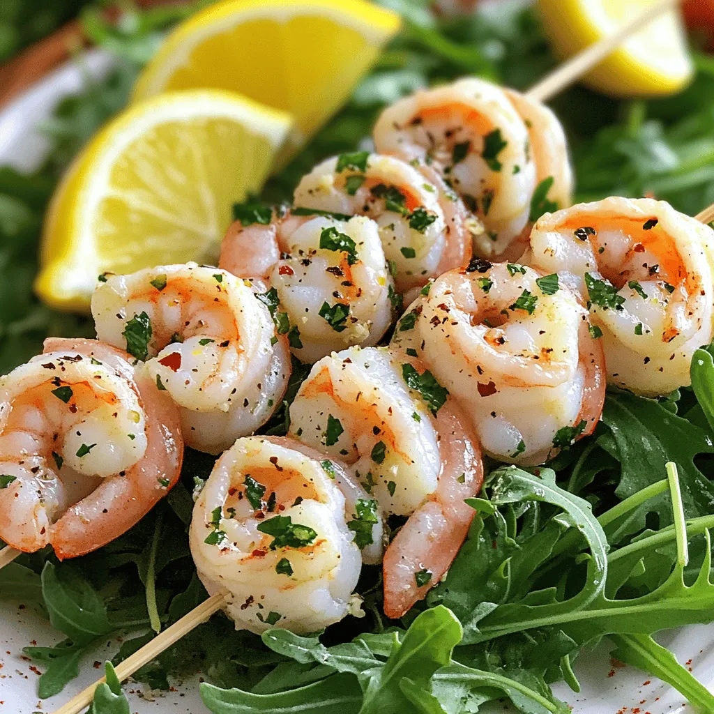 Garlic Herb Grilled Shrimp Tasty and Simple Recipe