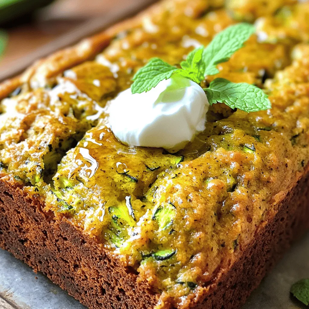 Olive Oil Zucchini Bread Moist and Flavorful Recipe