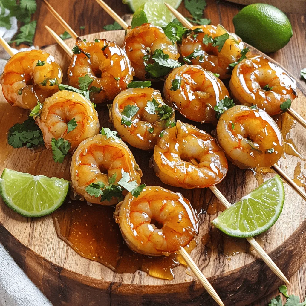 Honey Garlic Shrimp Skewers Simple and Flavorful Recipe