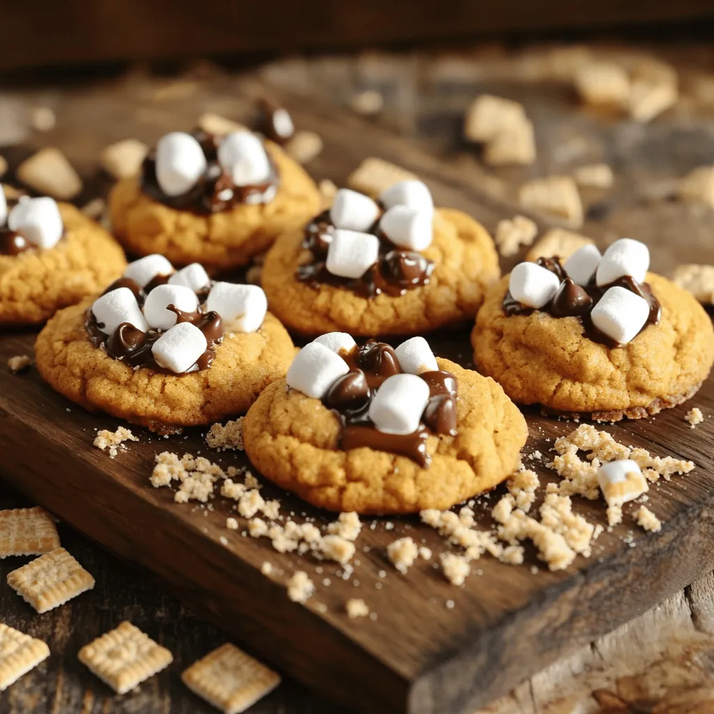Pumpkin S’mores Cookies Irresistible Fall Treat