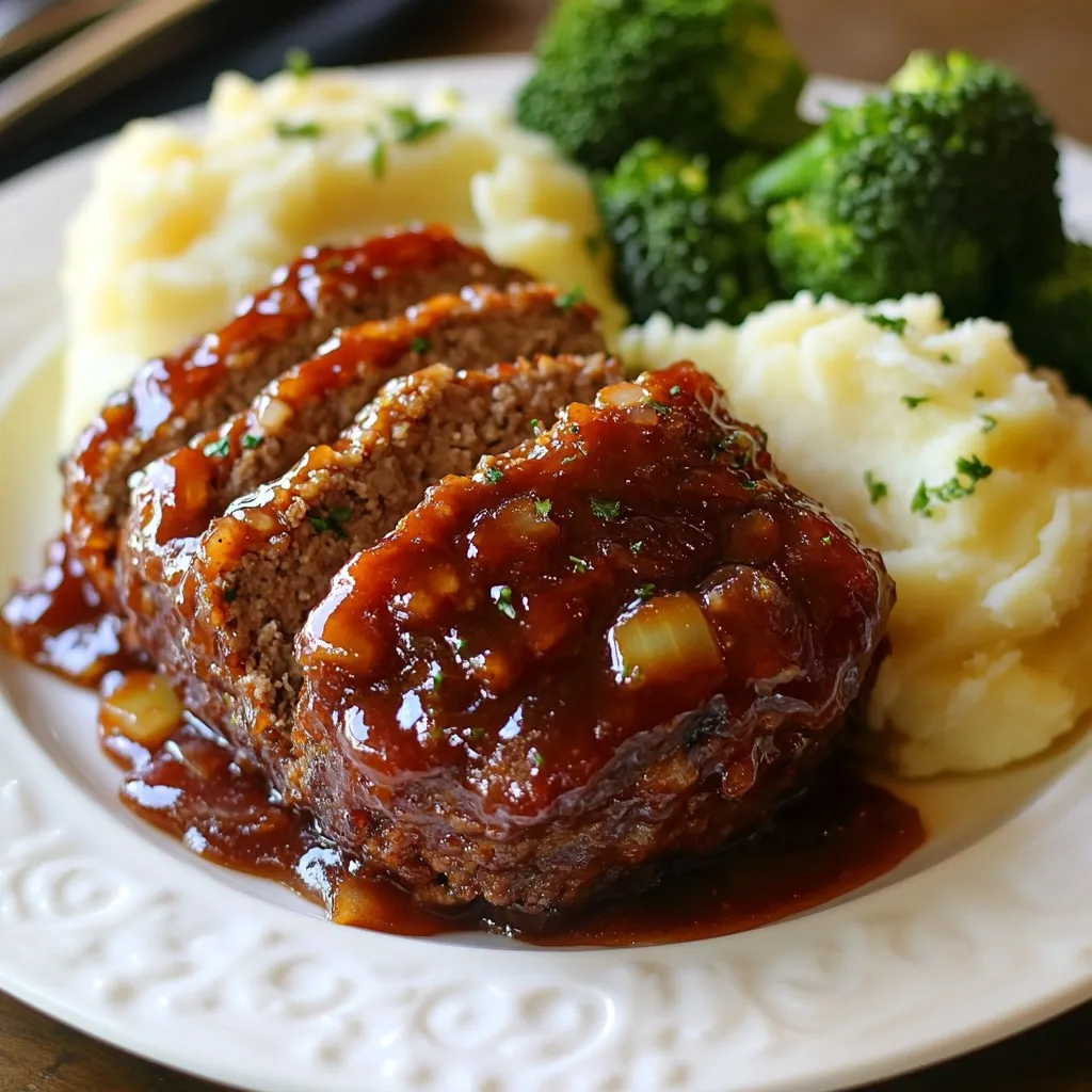 Tangy Glazed Meatloaf Simple and Flavorful Recipe