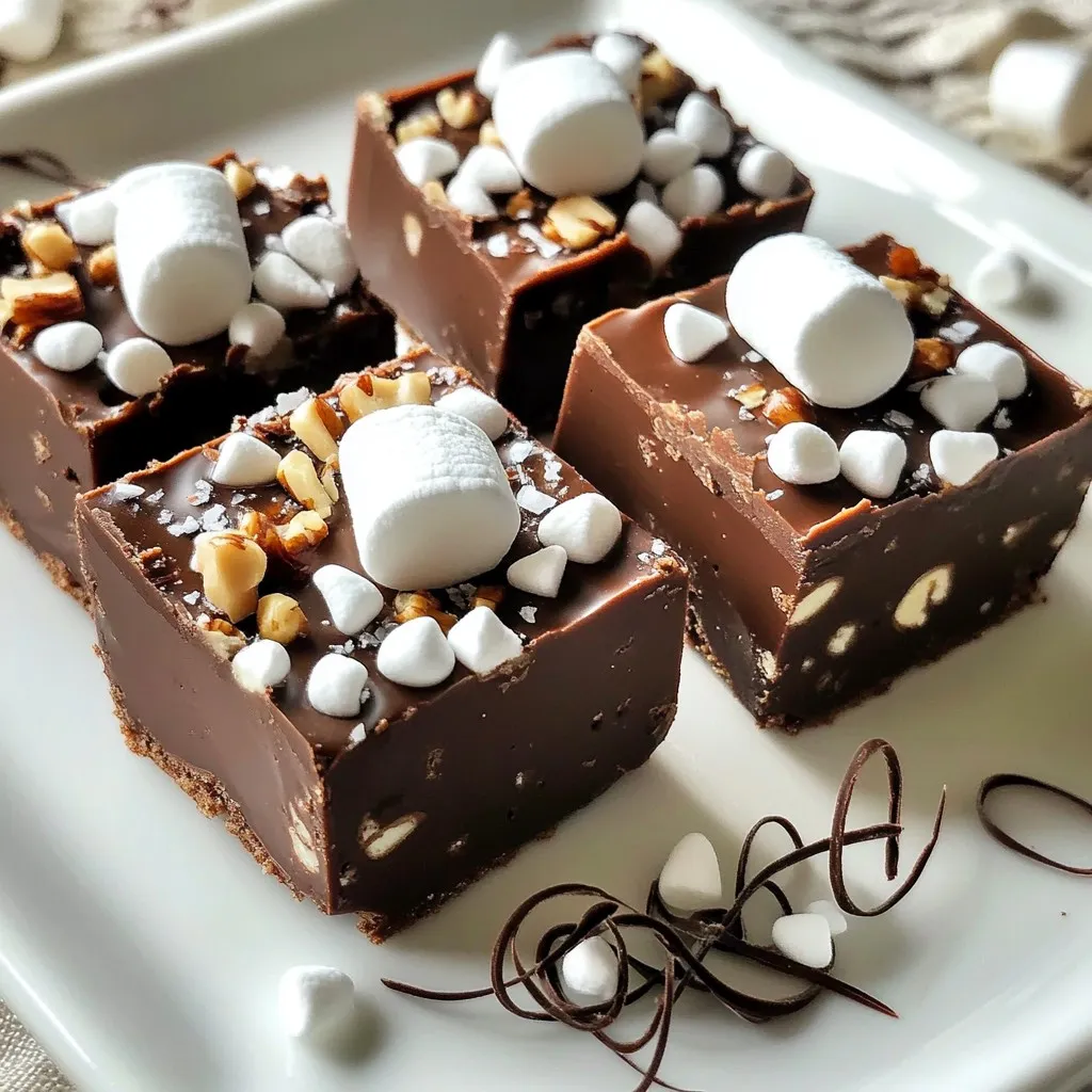 Chocolate Marshmallow Fudge Irresistible Dessert Recipe
