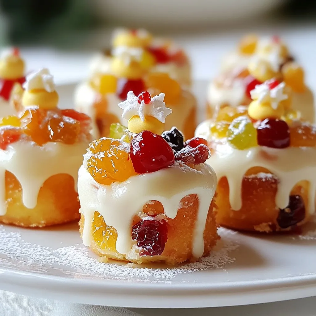 Mary Berry Mini Christmas Cakes Festive and Tasty Treat