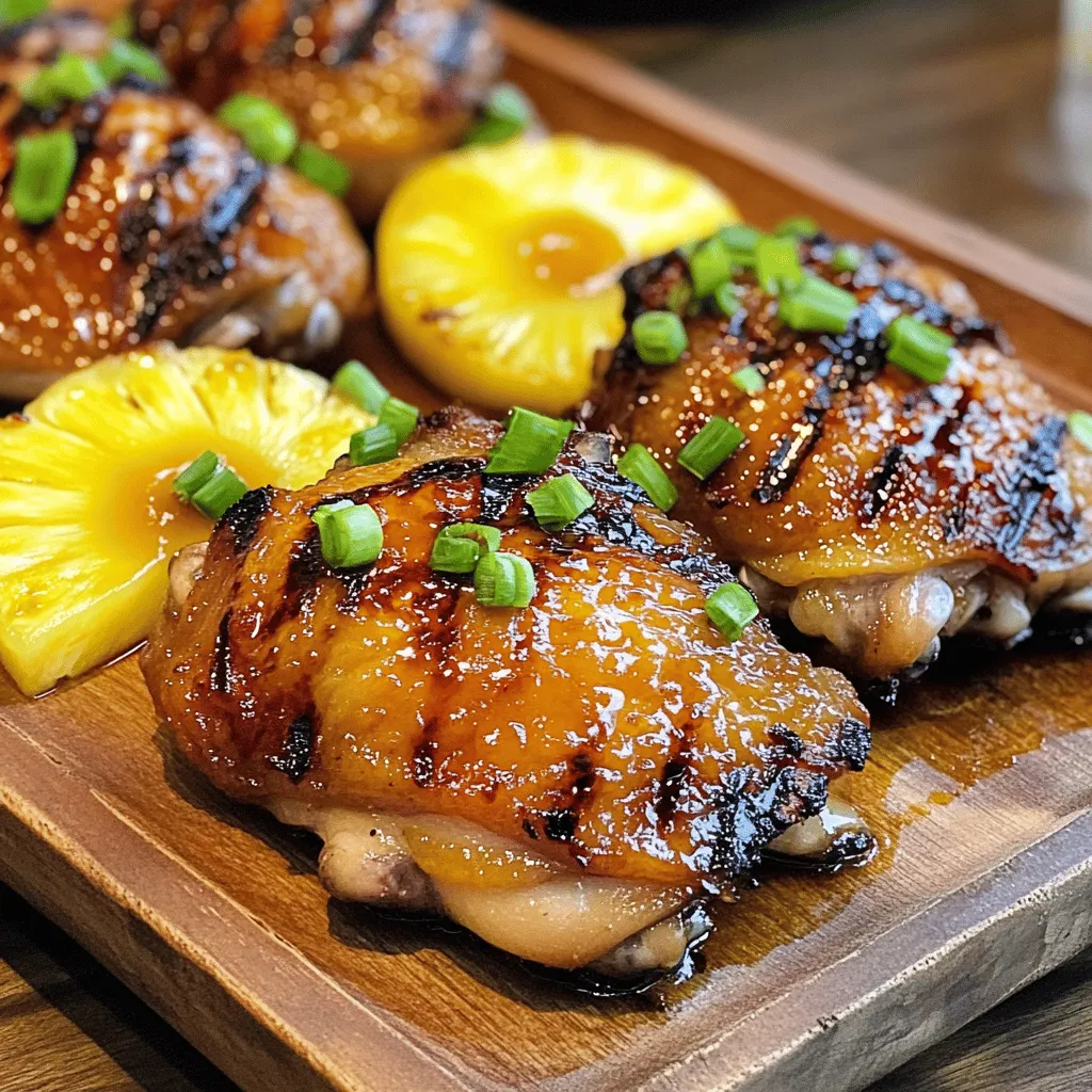 Huli Huli Chicken Hawaiian Delicacy Flavor Explosion