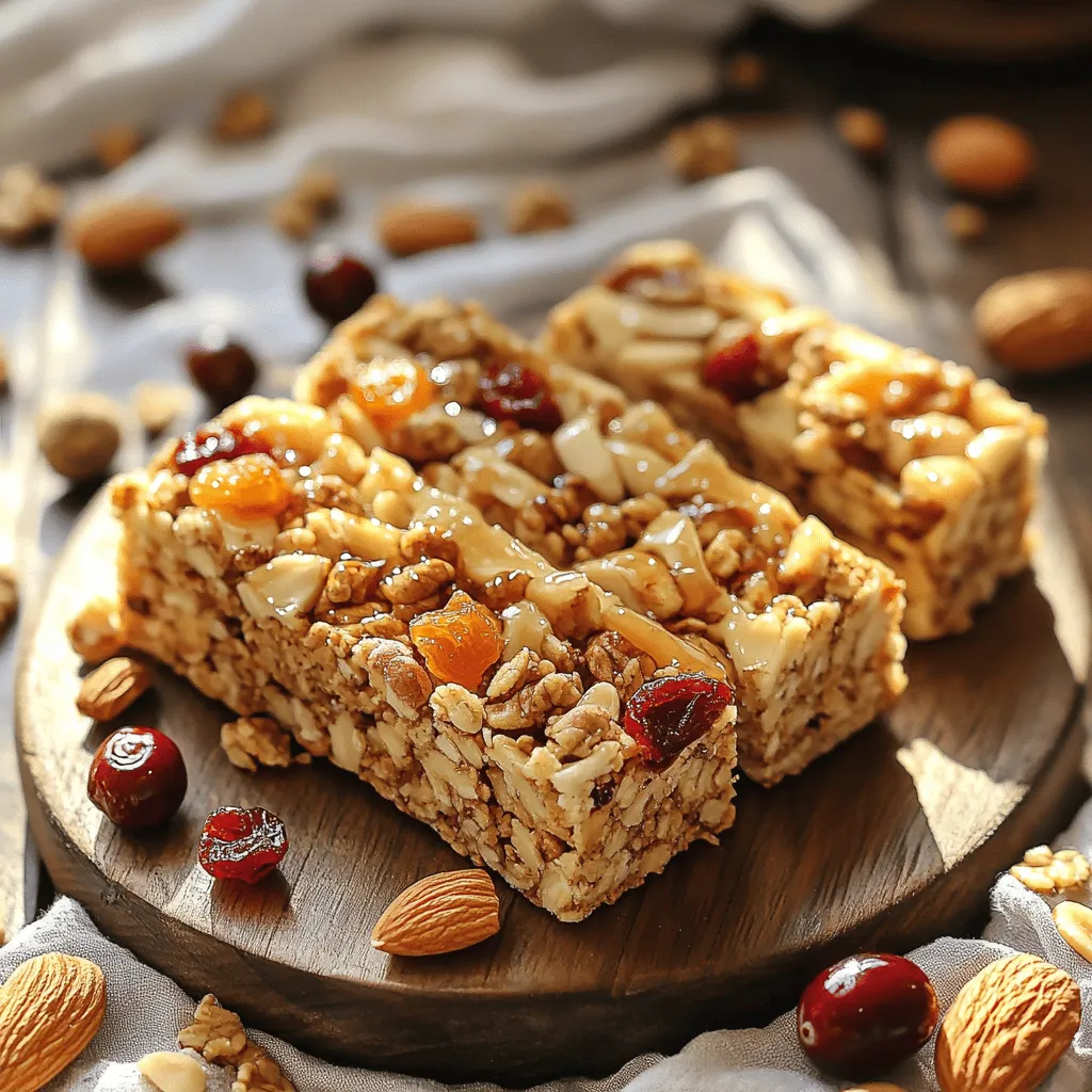 Homemade Granola Bars Simple and Nutritious Snack