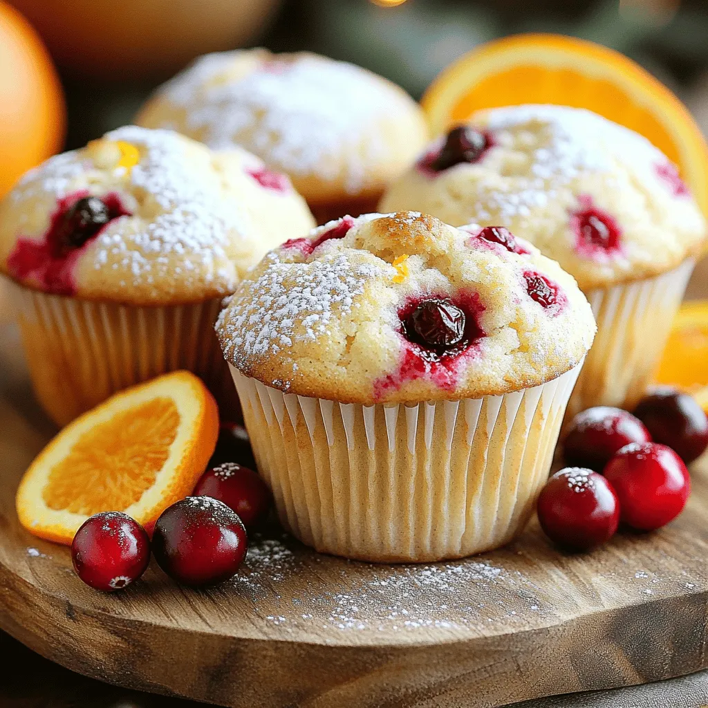 Cranberry Orange Muffins Simple and Flavorful Treat