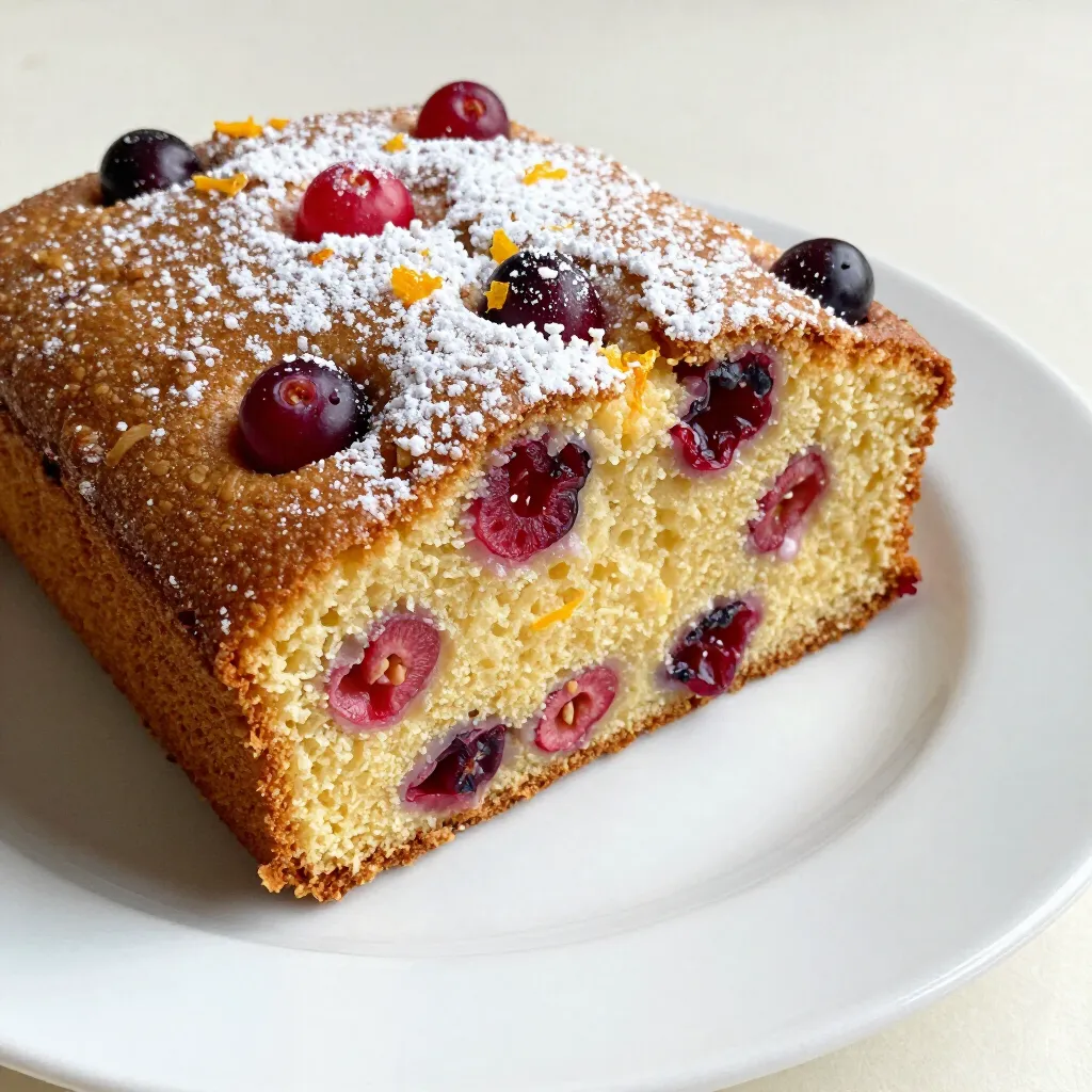 Cranberry Orange Breakfast Cake Delightful Morning Treat