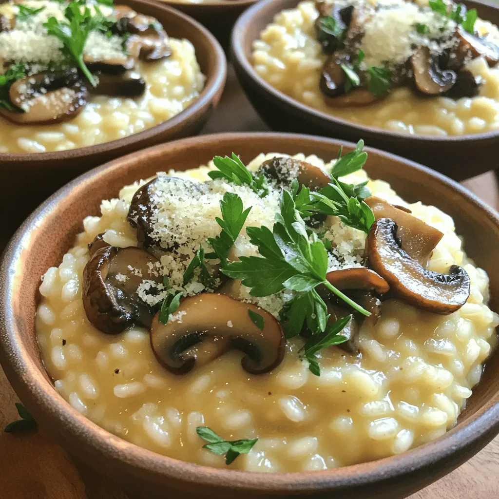 Instant Pot Creamy Mushroom Risotto Flavorful Delight