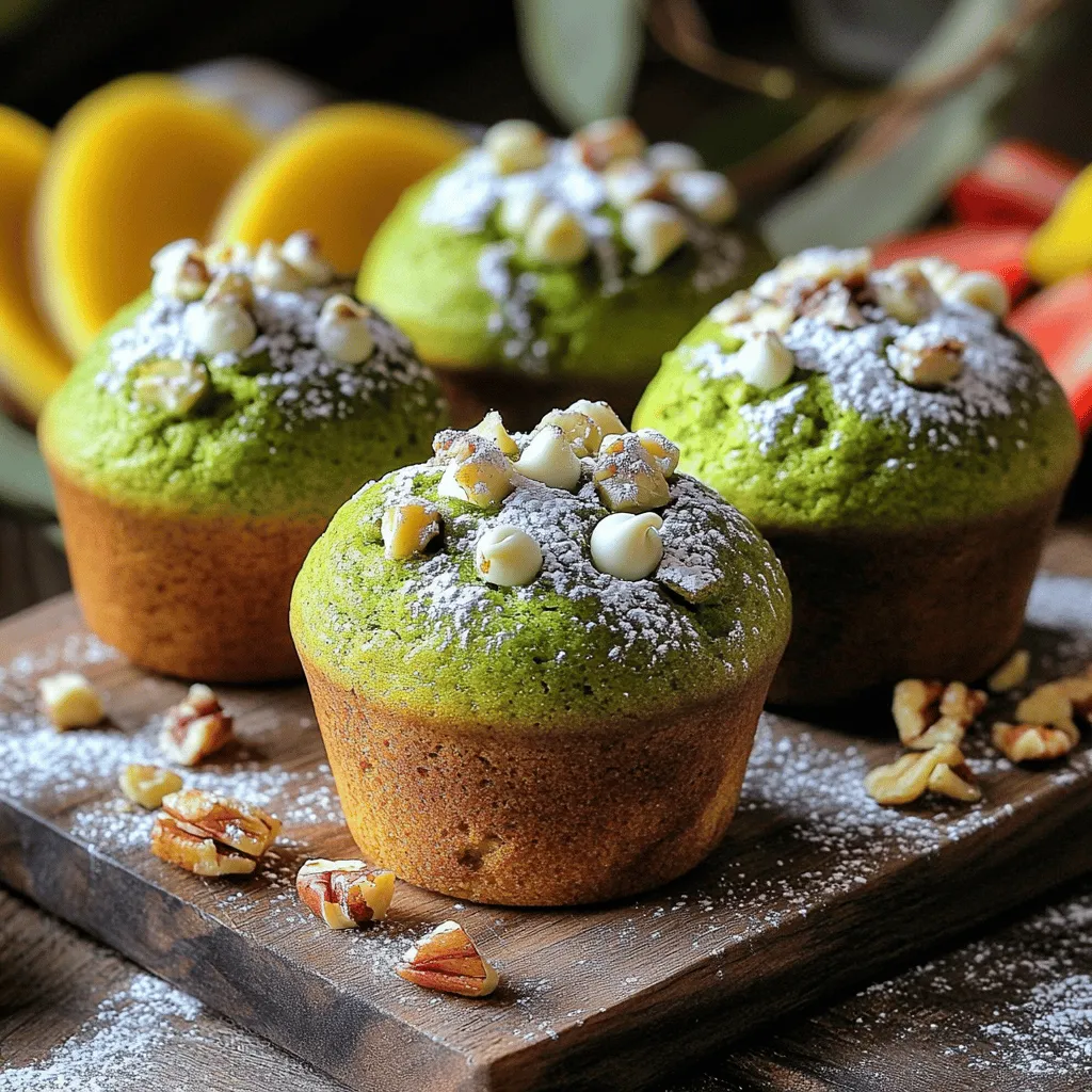 Matcha Green Tea Muffins Delightful and Easy Recipe