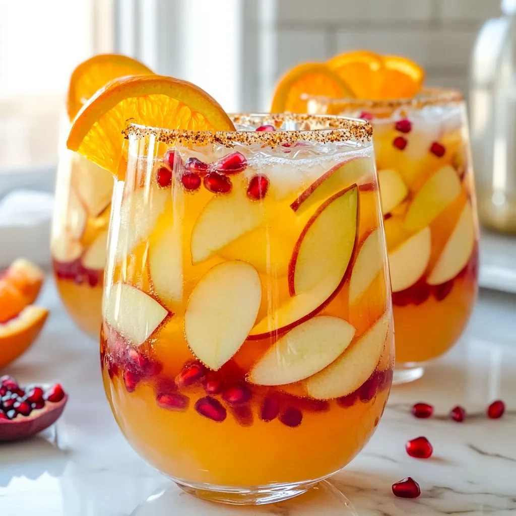 Autumn Party Punch Refreshing Flavorful Delight
