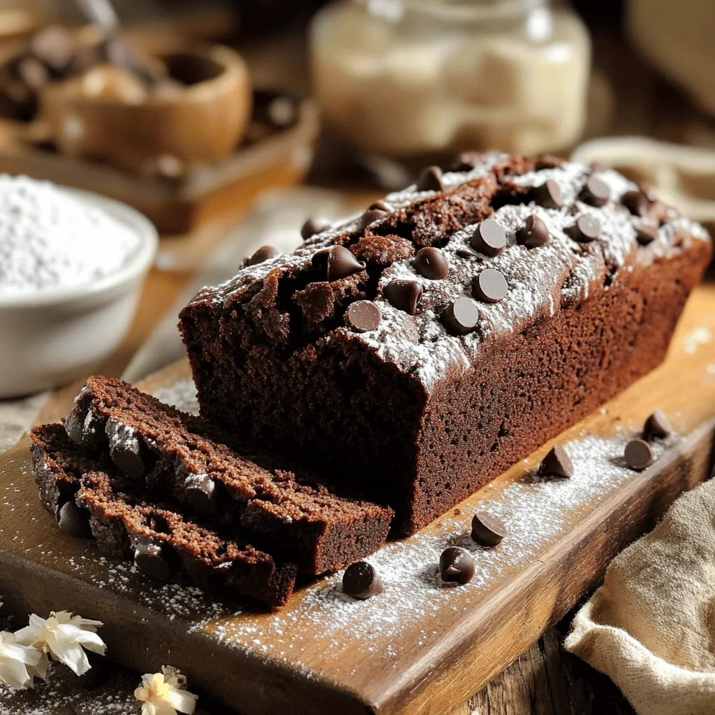 Double Chocolate Banana Bread Irresistible Treat