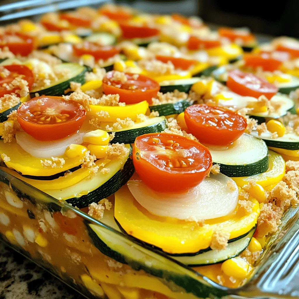 Healthy Summer Squash Casserole Delicious and Simple