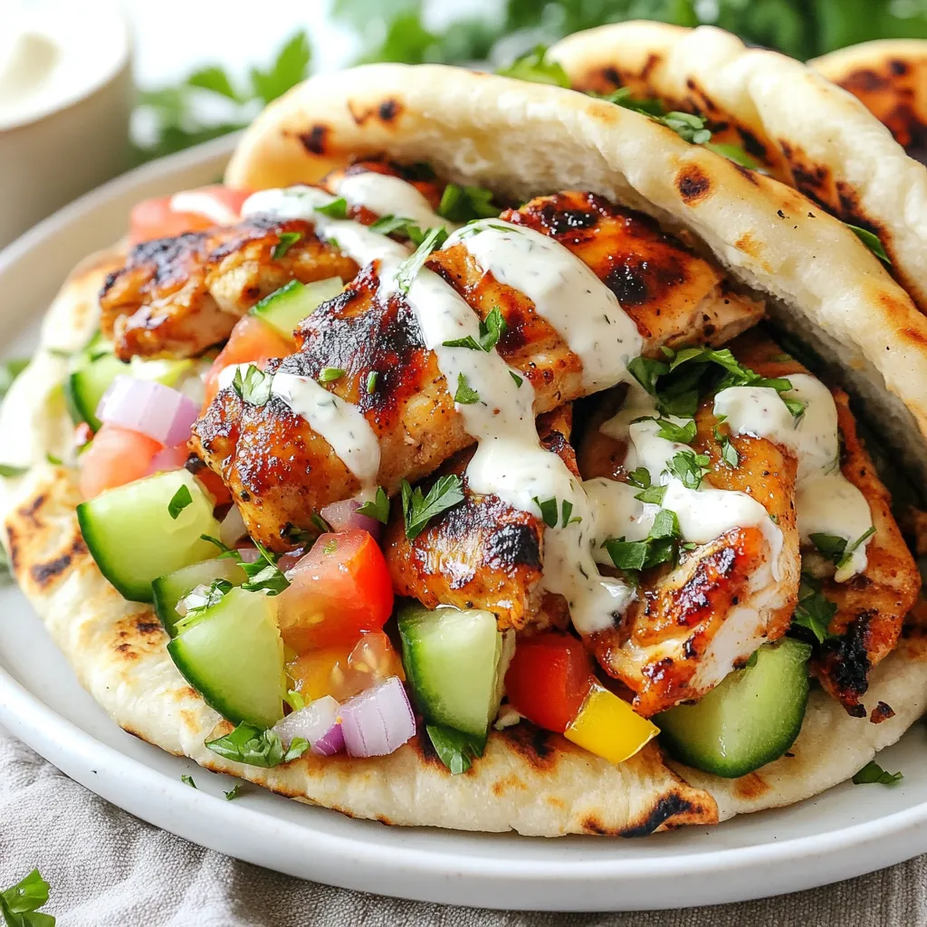 Chicken Shawarma with Garlic Mayo Flavorful Delight
