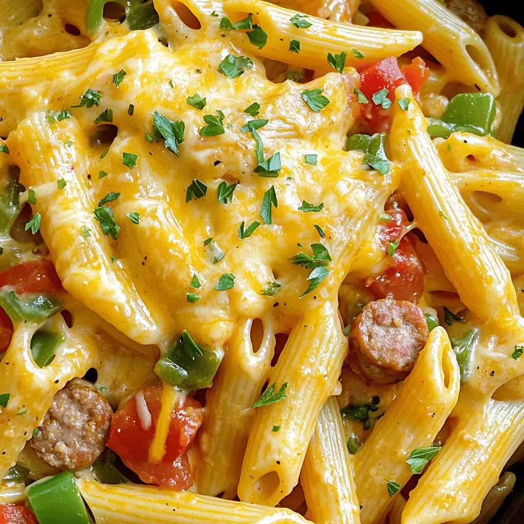 One-Pot Cajun Sausage Pasta Flavorful and Easy Meal