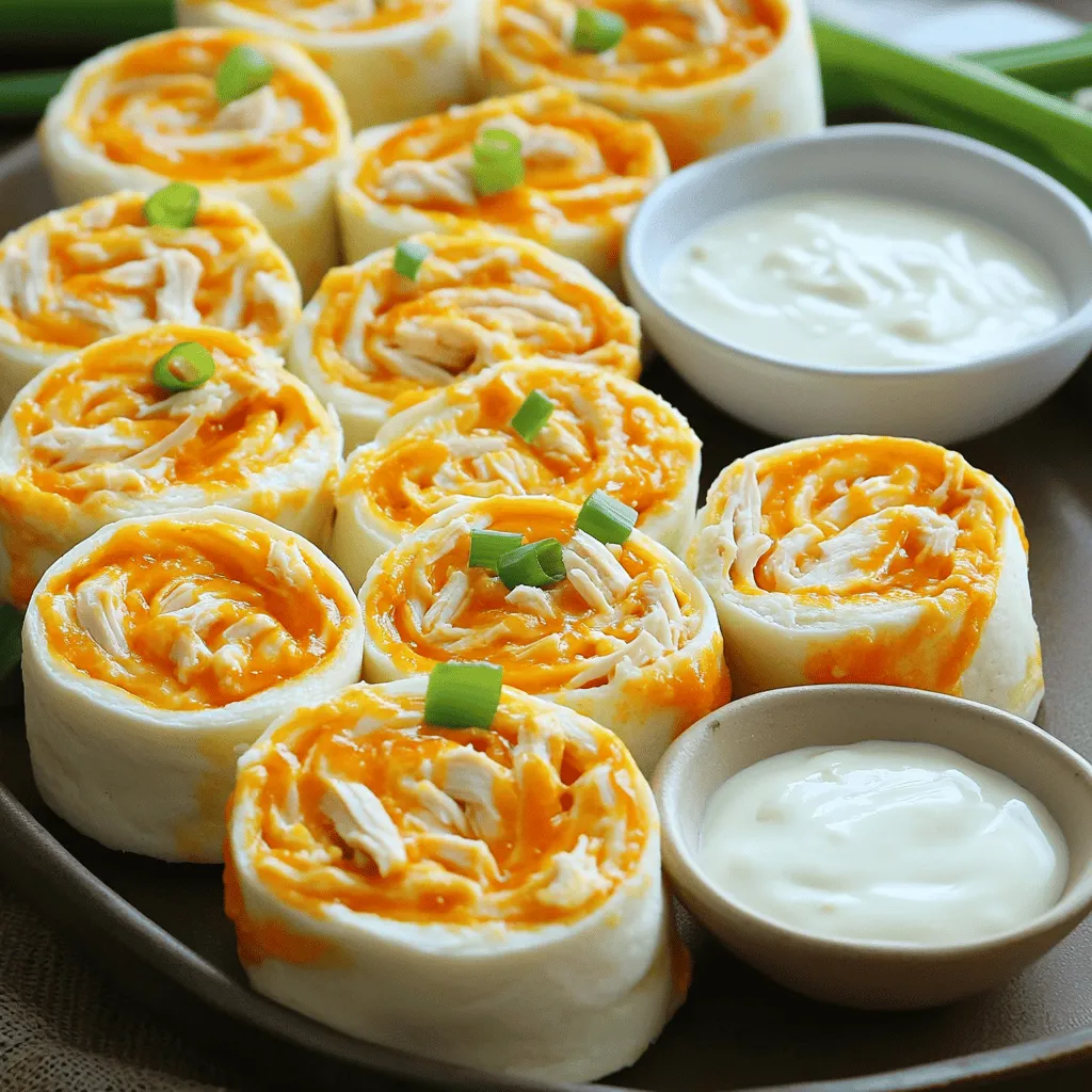 Buffalo Chicken Pinwheels Easy and Flavorful Snack
