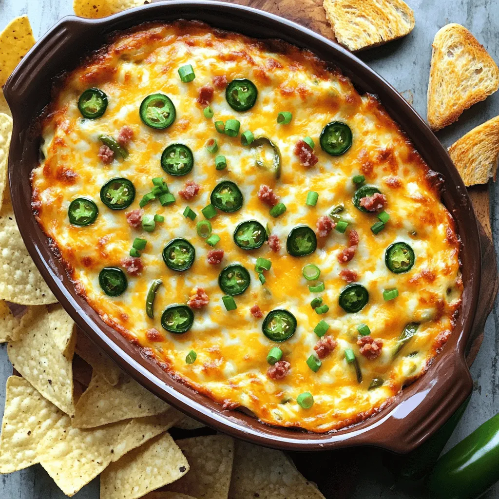 Jalapeño Popper Dip Simple and Flavorful Recipe