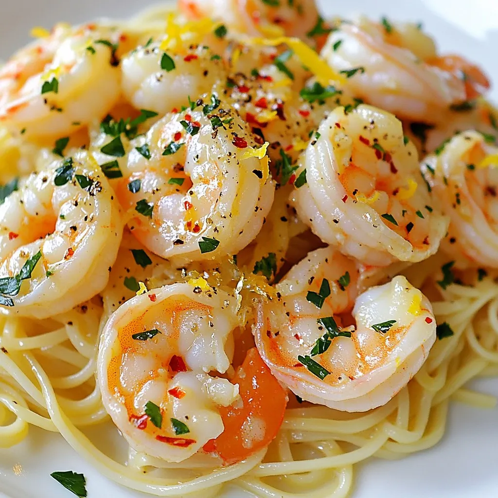 Minute Garlic Shrimp Scampi Fast and Flavorful Dish