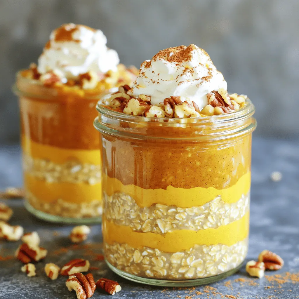Brown Sugar Pumpkin Pie Overnight Oats Recipe