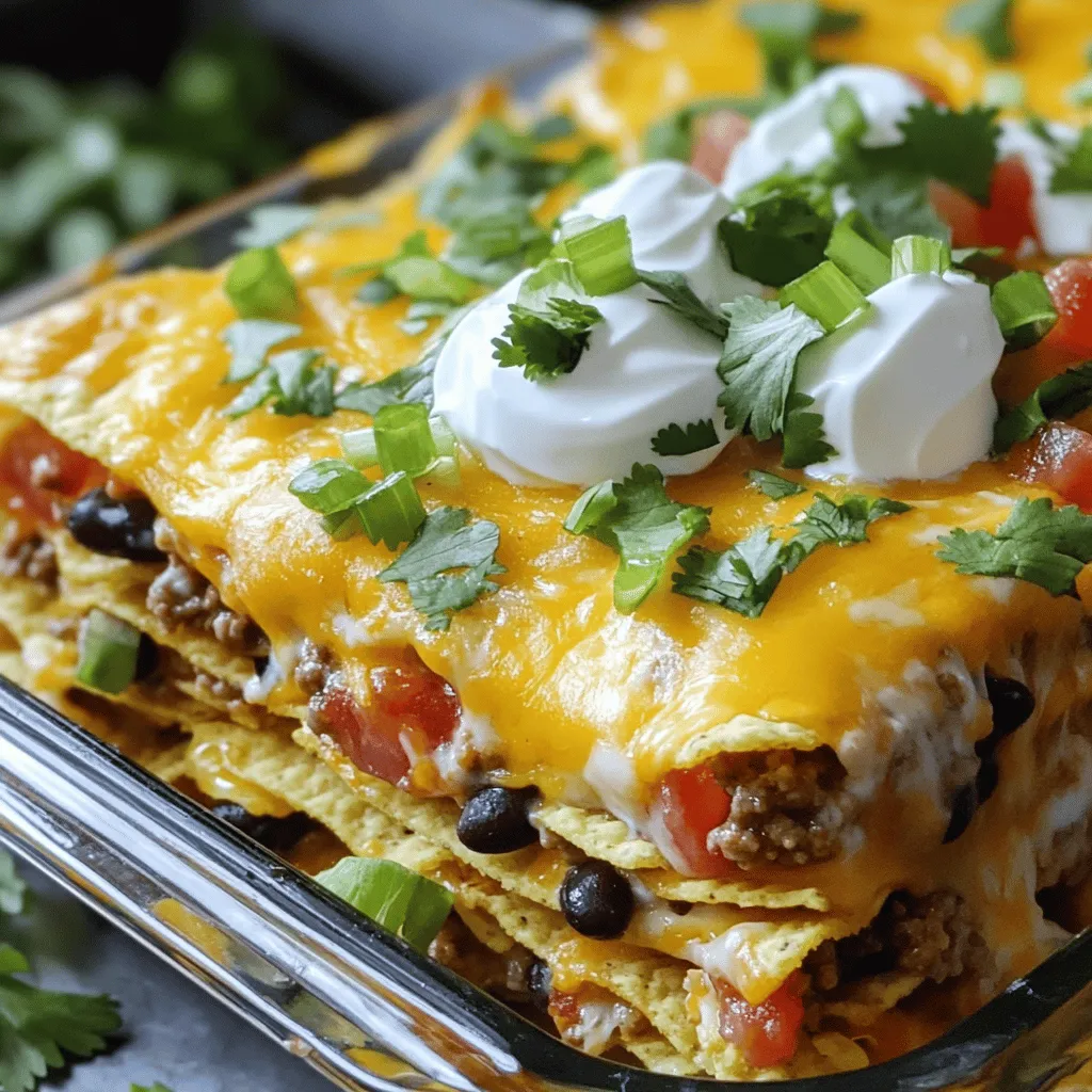 Loaded Nacho Casserole Tasty and Easy Comfort Meal