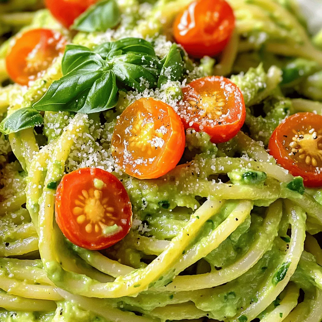 Creamy Avocado Pasta Quick and Easy Recipe Guide