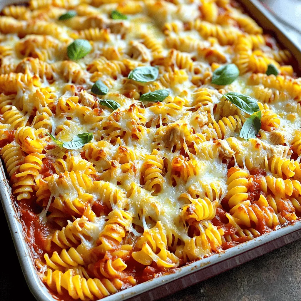 Parmesan Chicken Pasta Bake Wholesome Family Meal