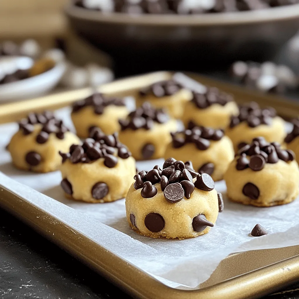 Chocolate Chip Cookie Dough Bites Simple and Tasty Treat