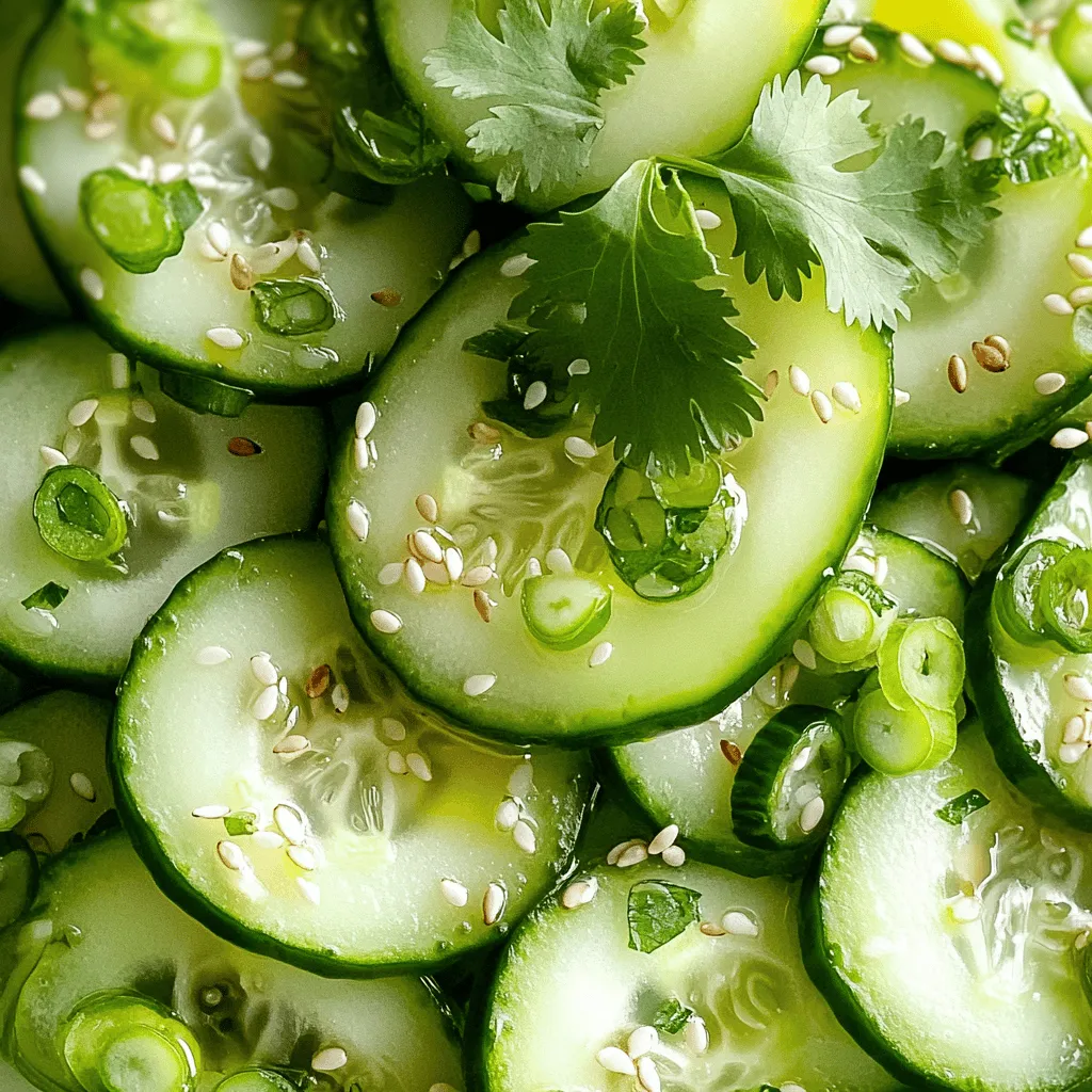 Japanese Cucumber Salad Fresh and Crunchy Delight