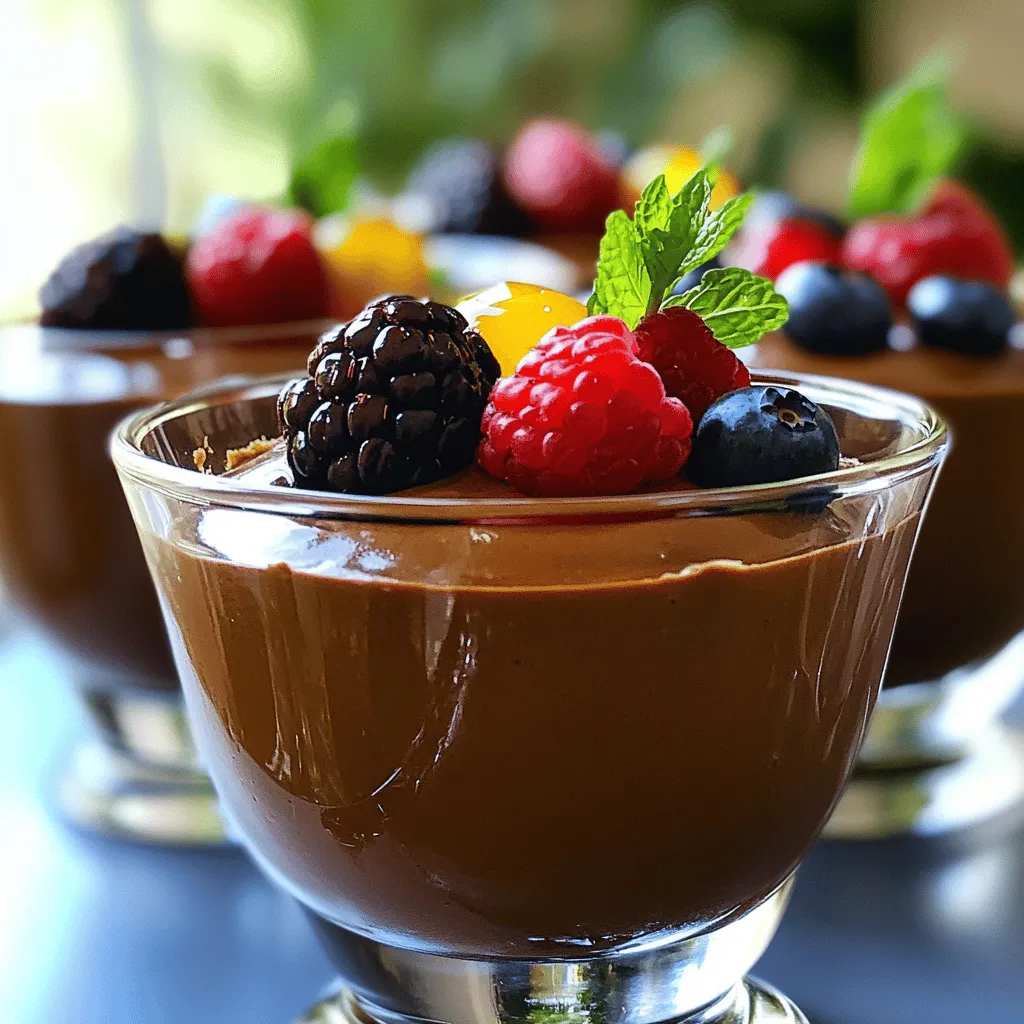 Chocolate Avocado Mousse Rich and Creamy Delight