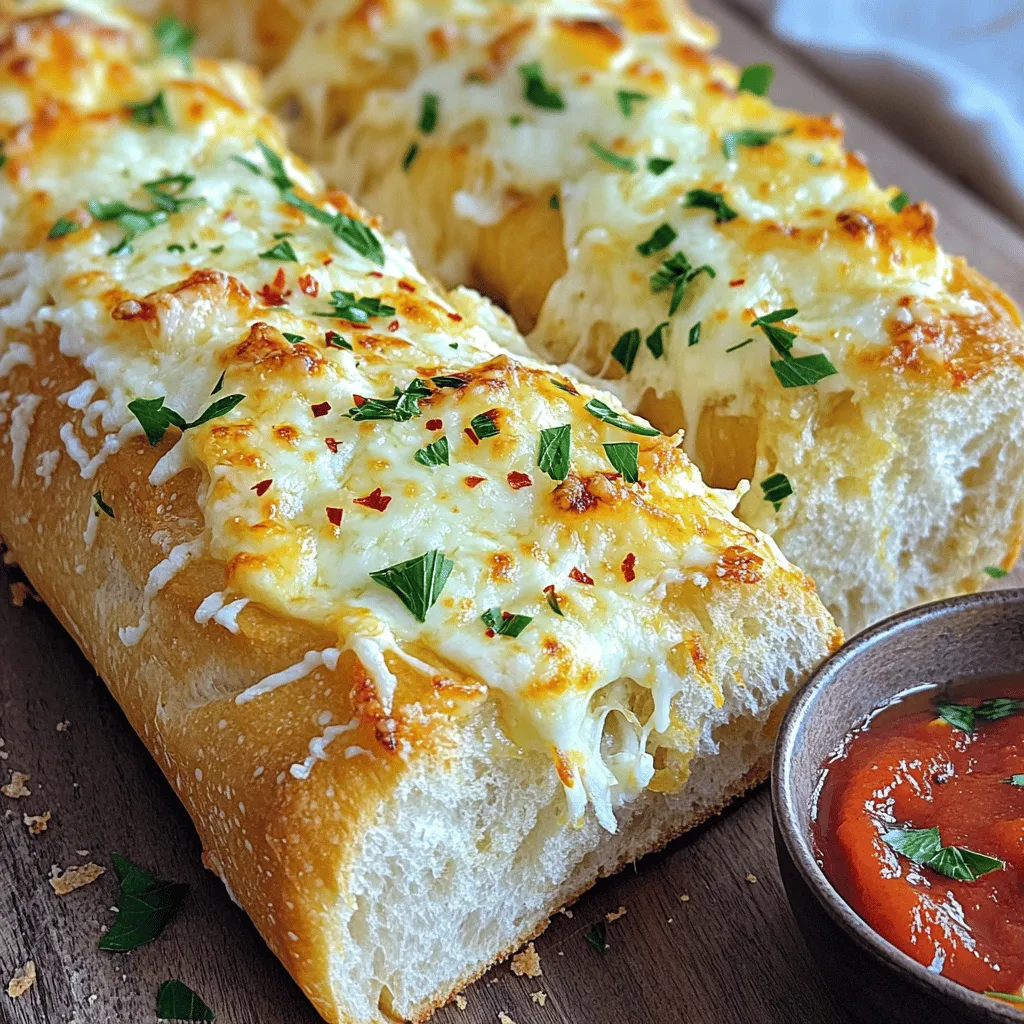 Cheesy Garlic Bread Irresistible and Easy Recipe
