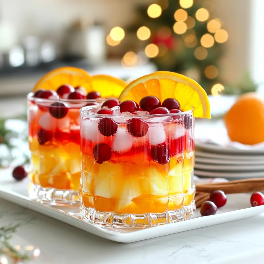 Christmas Morning Punch Festive and Refreshing Drink