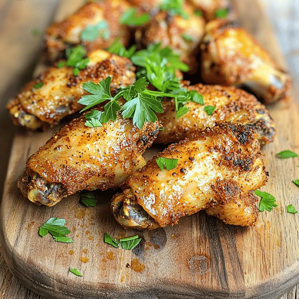 Crispy Air Fryer Chicken Wings Flavorful and Easy Recipe