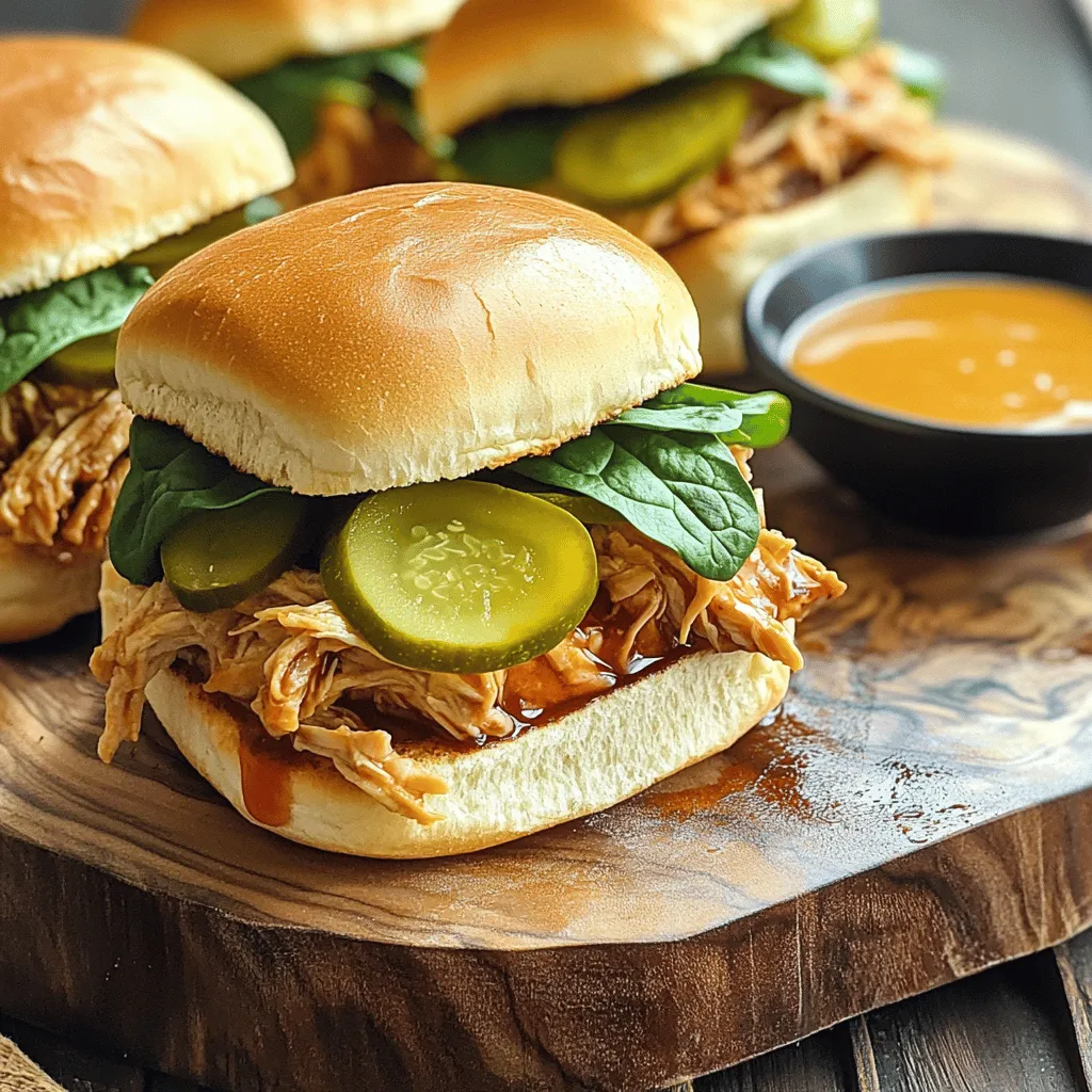 Cherry Cola Chicken Sliders Tasty and Simple Meal