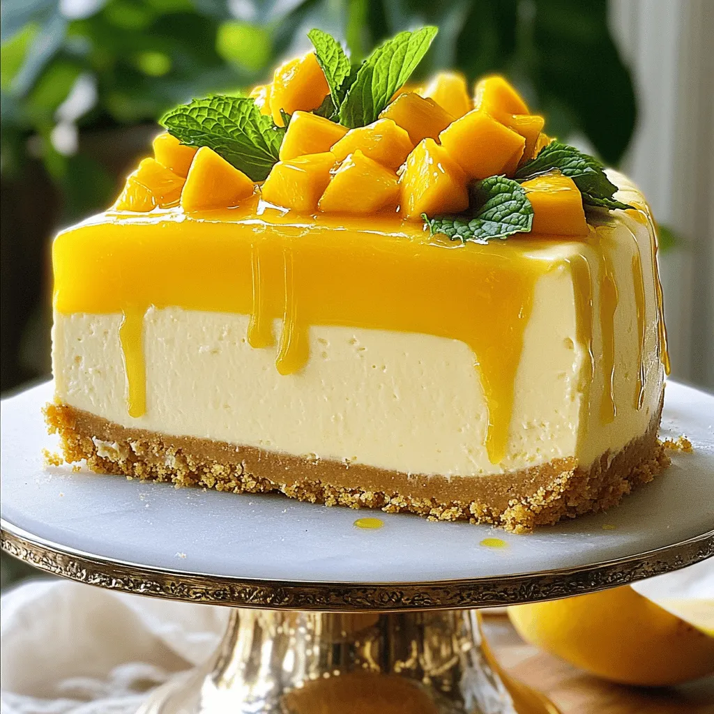 Mango Cheesecake Delight Simple and Creamy Recipe