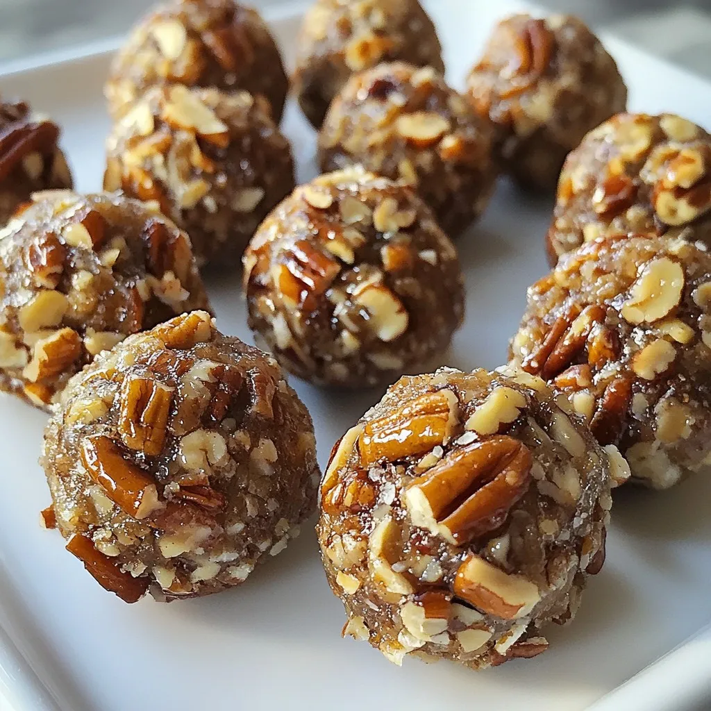 No-Bake Pecan Pie Balls Simple and Irresistible Treat