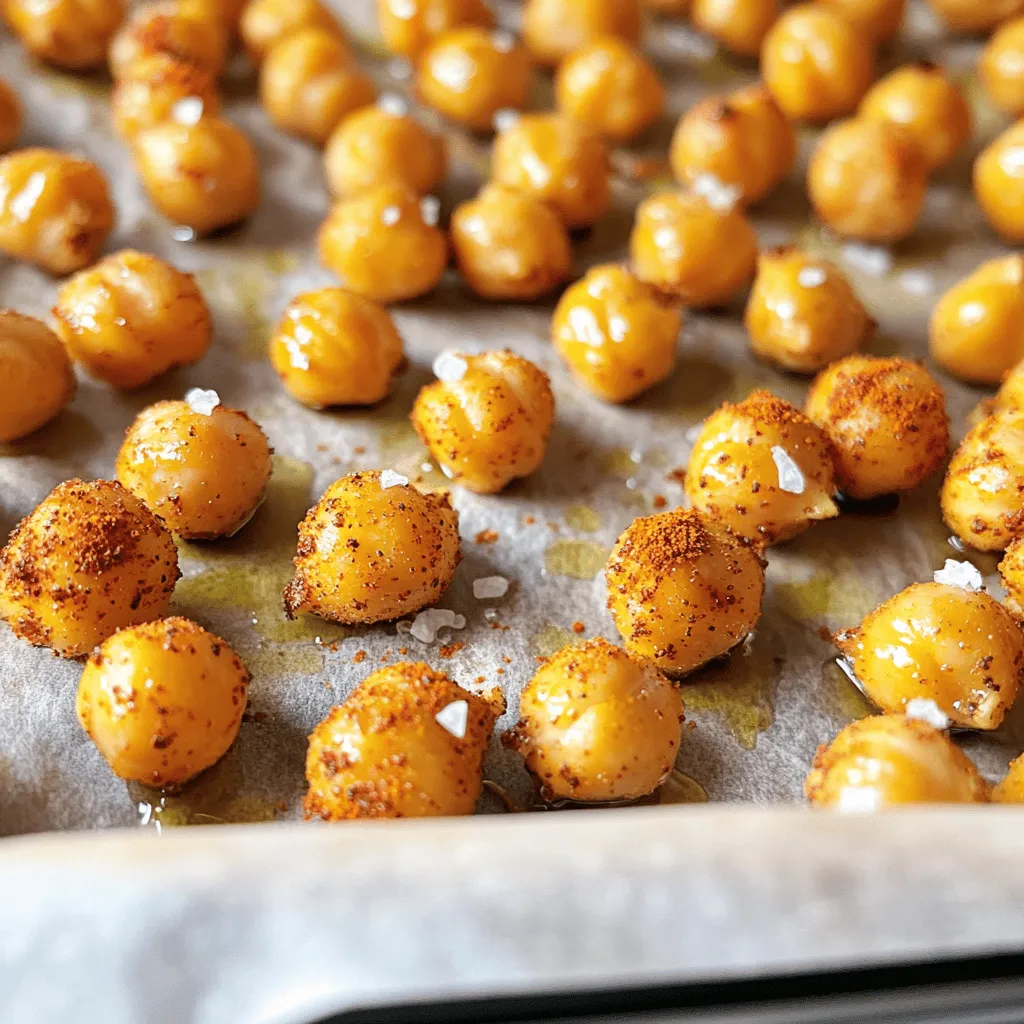 Crispy Roasted Chickpeas Simple and Healthy Snack