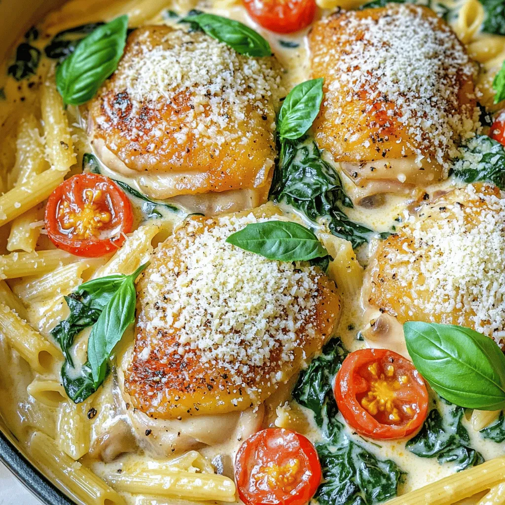 One-Pot Creamy Tuscan Chicken Easy and Flavorful Dish